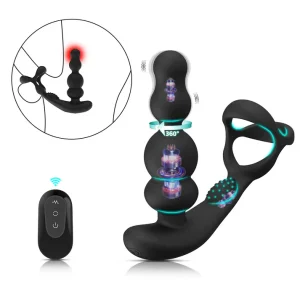 Tower - Beaded Prostate Massager