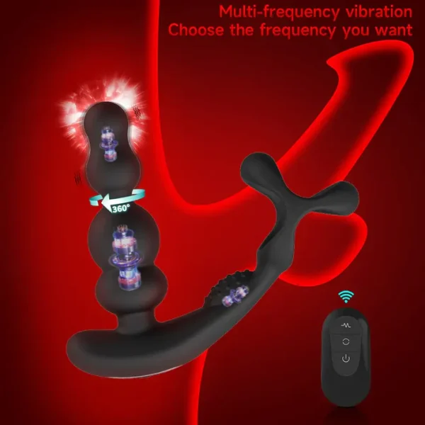 Tower - Beaded Prostate Massager