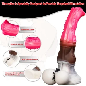Triton - Triple Color Horse Dildo 12 Inches