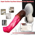 Triton - Triple Color Horse Dildo 12 Inches