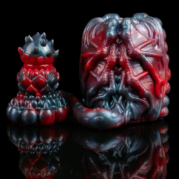 Alien Bio-Armor - Male Masturbation Sleeve With Anal Plug