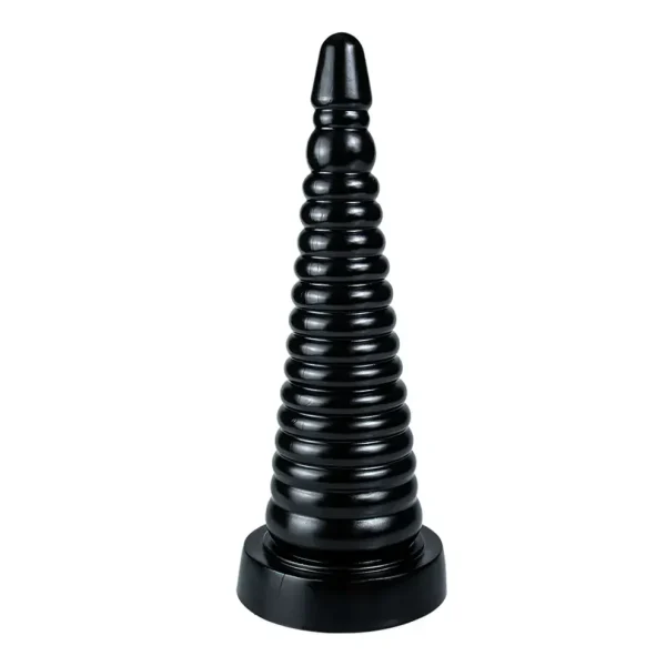 Anal Cone - Ribbed Anal Toy 9 Inches