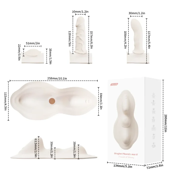 Anesidora Replaceable Dildo Grinder 3-In-1 With Smart App