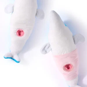 Dolphin Plush - Discreet Pillow With Thrusting Dildo