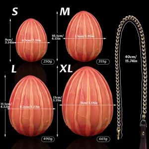Dragon Egg Anal Plug - Body-Safe Silicone
