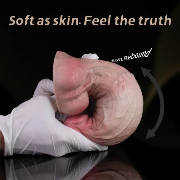 Tough Guy Series -  Uncut Dual Density Dildo 6 Sizes