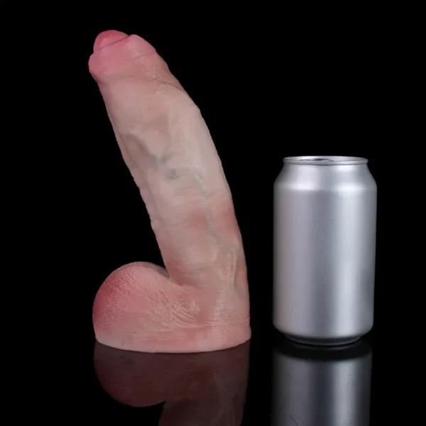 Tough Guy Series -  Uncut Dual Density Dildo 6 Sizes