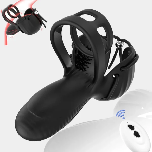 Full Cover-  Vibrating Testicle Stimulator