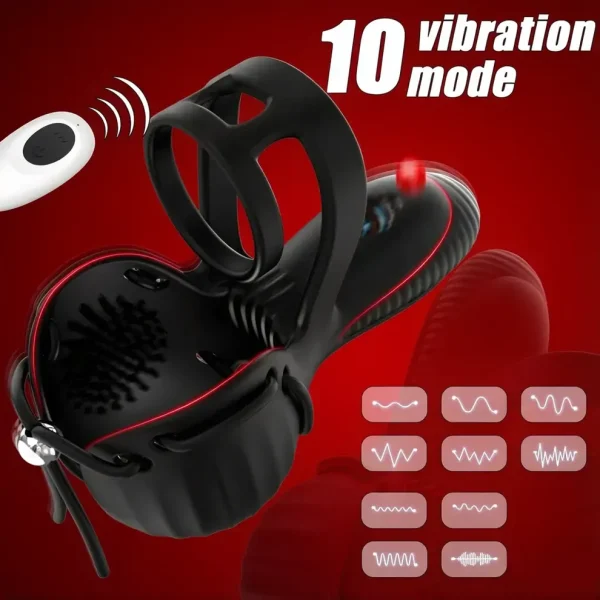 Full Cover-  Vibrating Testicle Stimulator