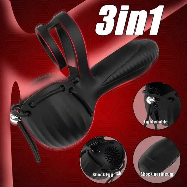 Full Cover-  Vibrating Testicle Stimulator