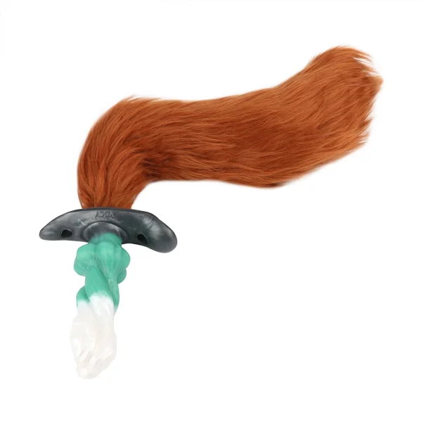 Ghost - Direwolf Fantasy Butt Plug With Strap final