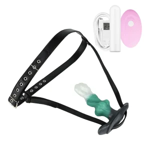 Ghost - Direwolf Fantasy Butt Plug With Strap final