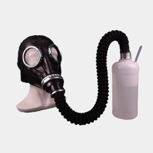 Latex BDSM Gas Mask - Premium & Fetish Texture