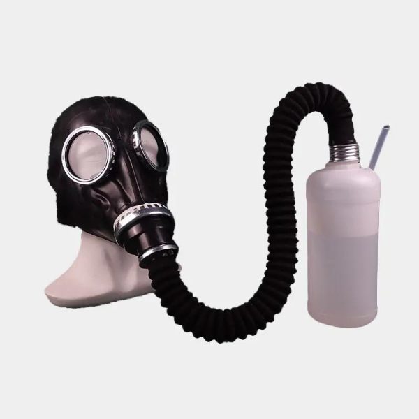 Latex BDSM Gas Mask - Premium & Fetish Texture