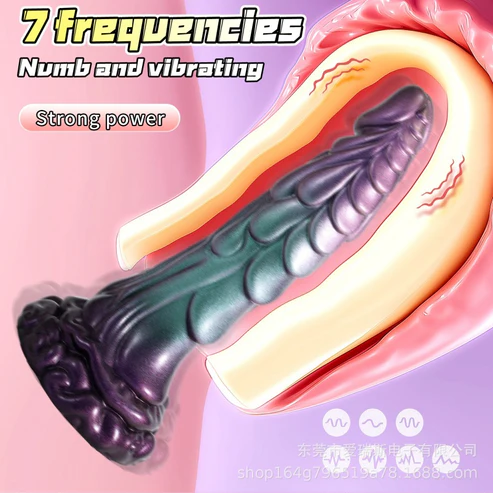 Merman - Strong Thrusting Dildo 9 Inches