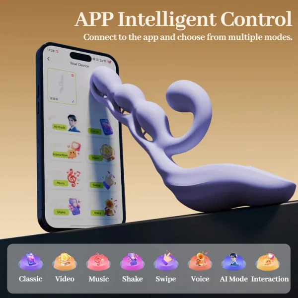 Pea Pod - Rabbit Vibrator With App Control