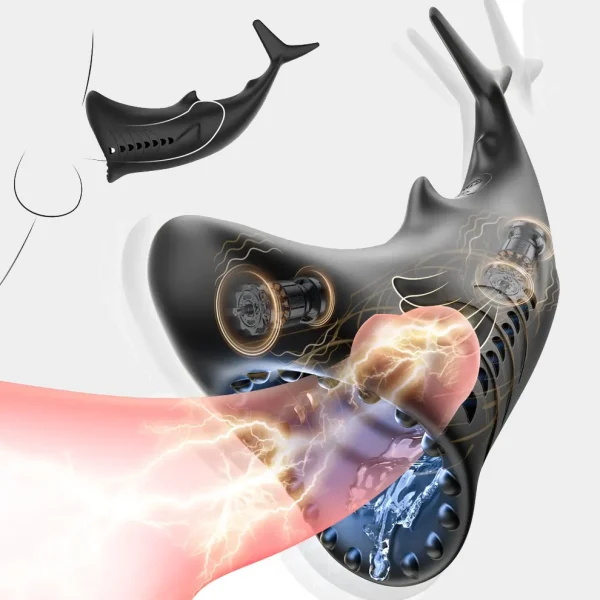 Shark - Vibrating Pocket Pussy