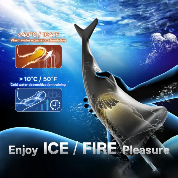 Shark - Vibrating Pocket Pussy