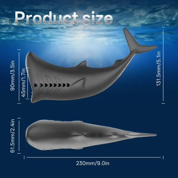 Shark - Vibrating Pocket Pussy