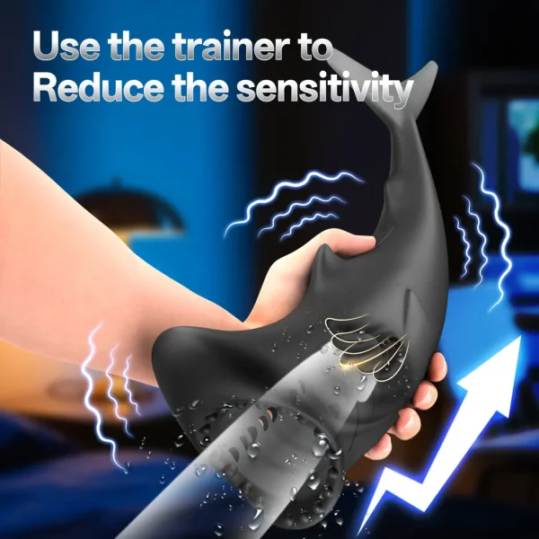 Shark - Vibrating Pocket Pussy