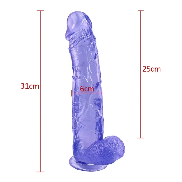 Size Queen - Jelly Dildo 10 Inches