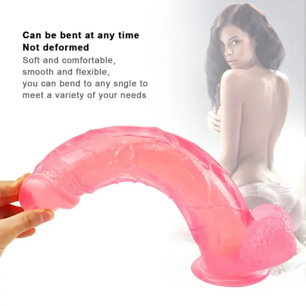 Size Queen - Jelly Dildo 10 Inches