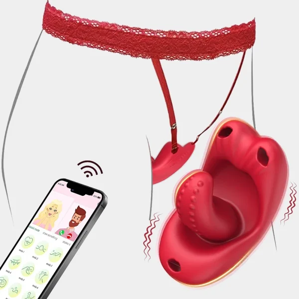 Soft Flick - Tongue Vibrator Under Panties