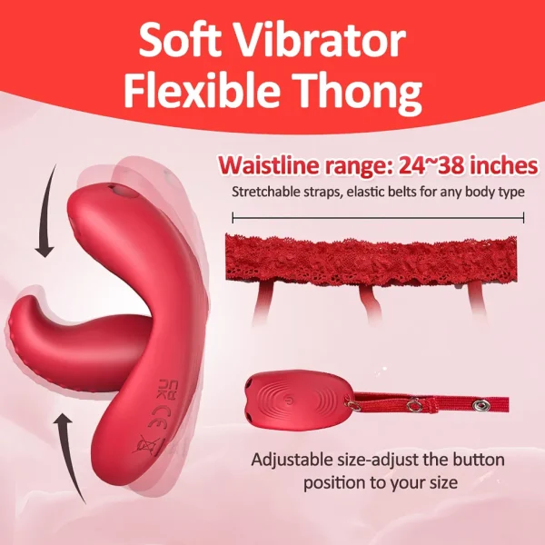 Soft Flick - Tongue Vibrator Under Panties