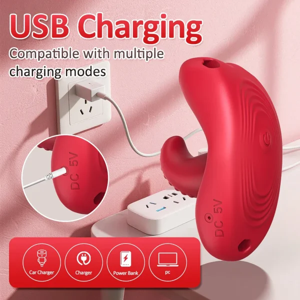 Soft Flick - Tongue Vibrator Under Panties