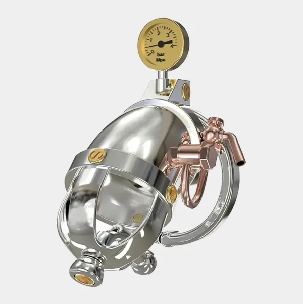 Steam Punk - Fantasy Metal Chastity Cage