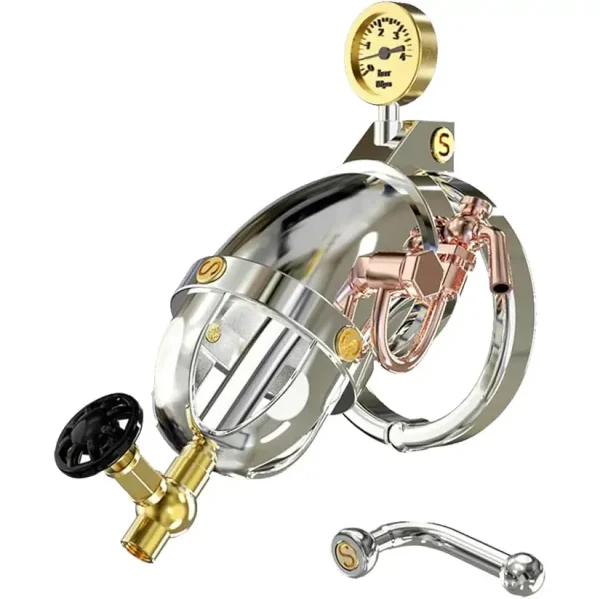 Steam Punk - Fantasy Metal Chastity Cage
