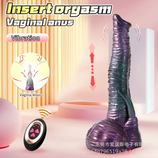The Trunk - Elephant Style Thrusting Dildo 9 Inches