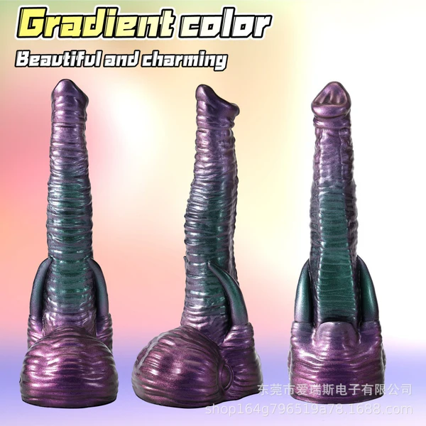 The Trunk - Elephant Style Thrusting Dildo 9 Inches