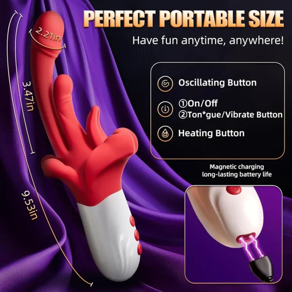 Tripple Rose - Multi Stimulation Vibrator
