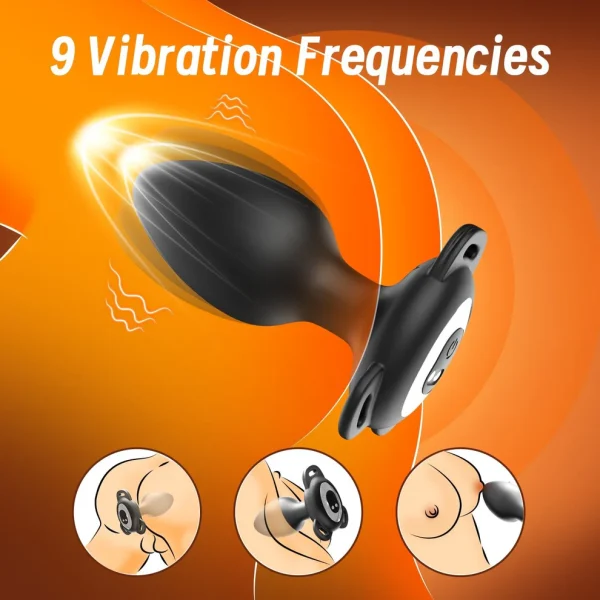 Walking Pulse - Wearable Butt Plug With Strap