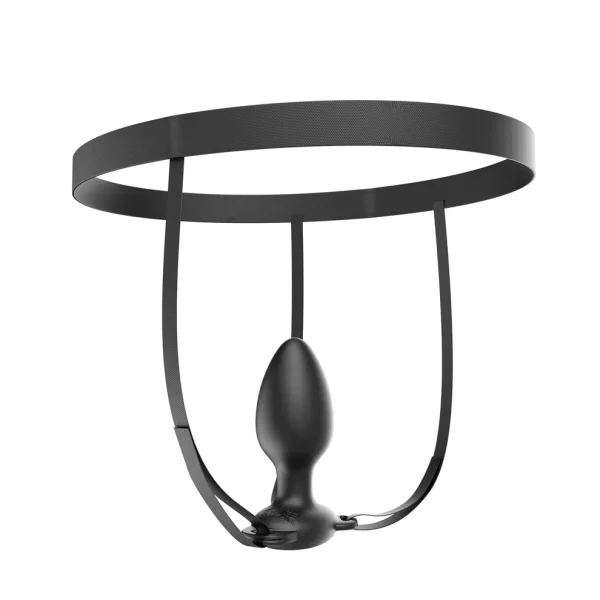 Walking Pulse - Wearable Butt Plug With Strap