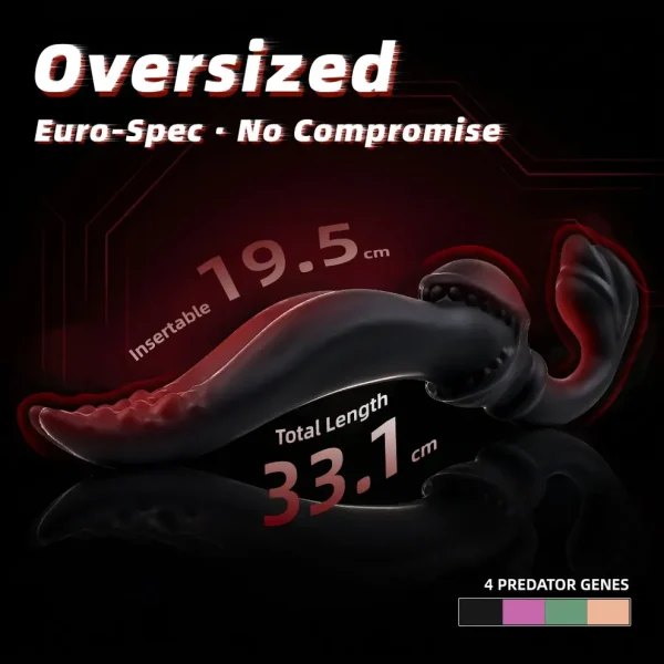 Wolf Tongue - Fantasy Strap on Dildo