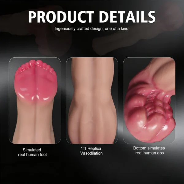 2 Foot Dildo - Girthy and Large Design 5 Sizes