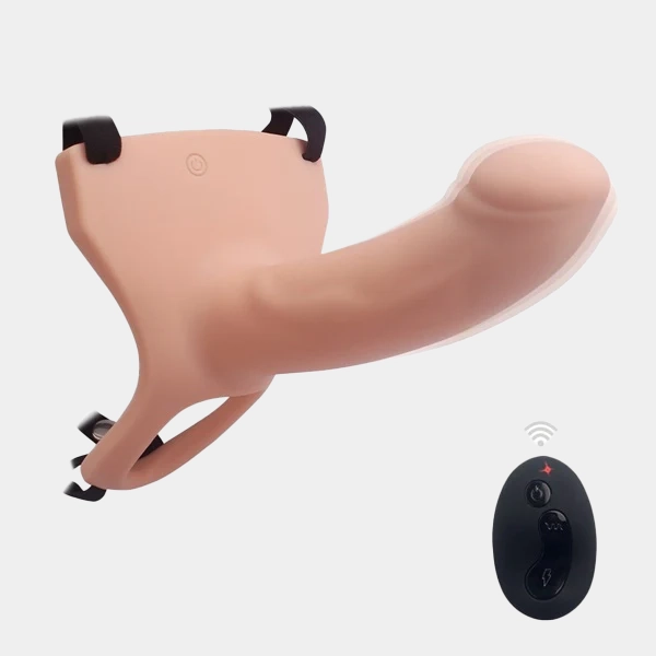 Anesidora Hollow Vibrating Dildo With Remote