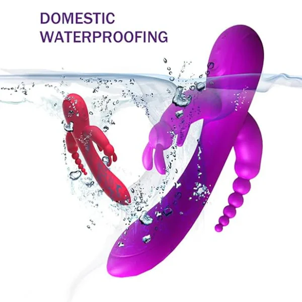Bad Bunny - Classic Vibrator With Anal Beads