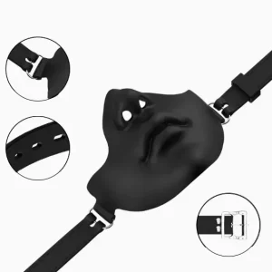 Breathable Dildo Mask - Adjustable Buckle Straps