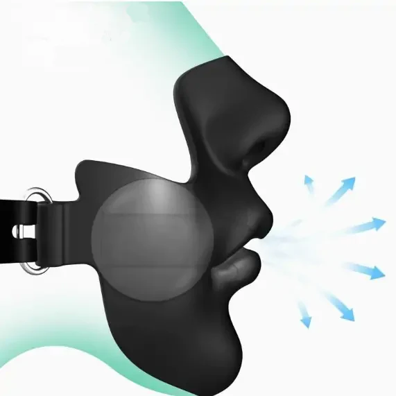 Breathable Dildo Mask - Adjustable Buckle Straps