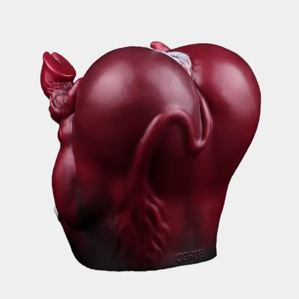 Bull Queen - Fantasy Red Male Masturbator