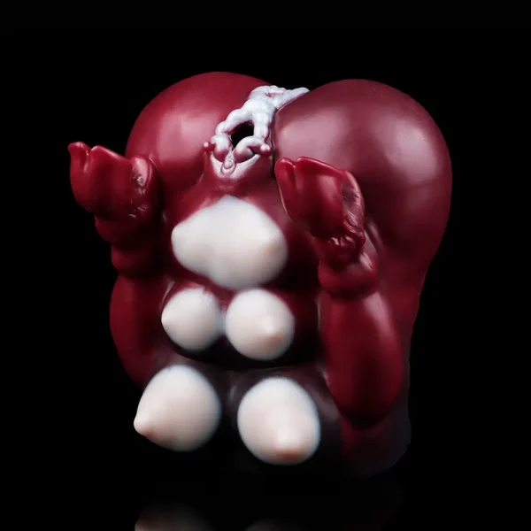 Bull Queen - Fantasy Red Male Masturbator