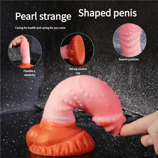 Chicken Head - Spiked Dildo 6 Inches