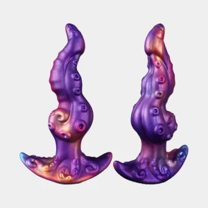 Curved Octopus - Fantasy Anal Plug T Base