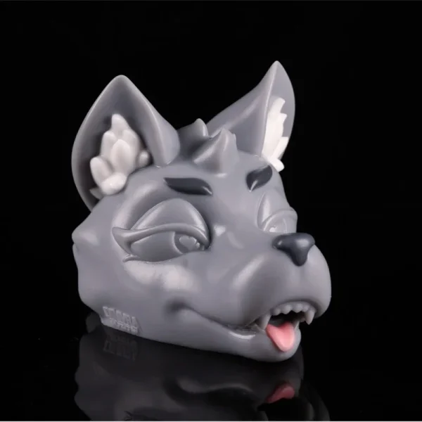 Lupo - Gray Wolfie Male Stroker