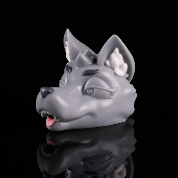 Lupo - Gray Wolfie Male Stroker