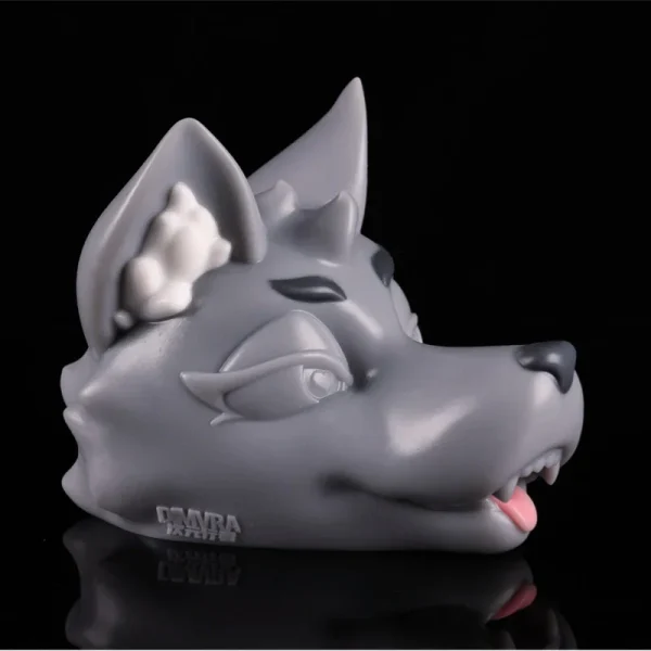 Lupo - Gray Wolfie Male Stroker