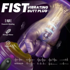 Frankenstein - Vibrating Fist Butt Plug